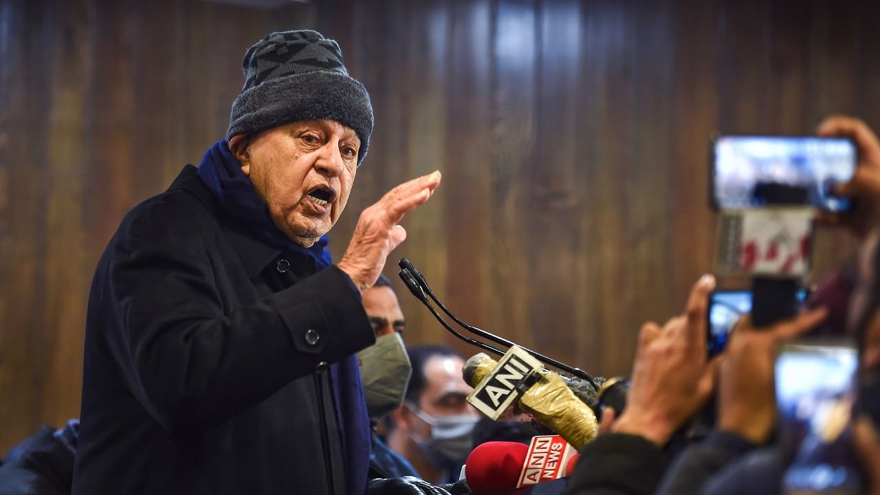 National Conference President Farooq Abdullah. Credit: PTI File Photo