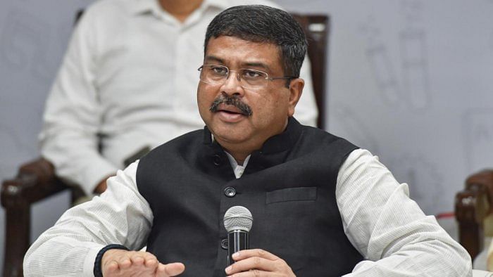 Minister of Education Dharmendra Pradhan. Credit: PTI Photo  