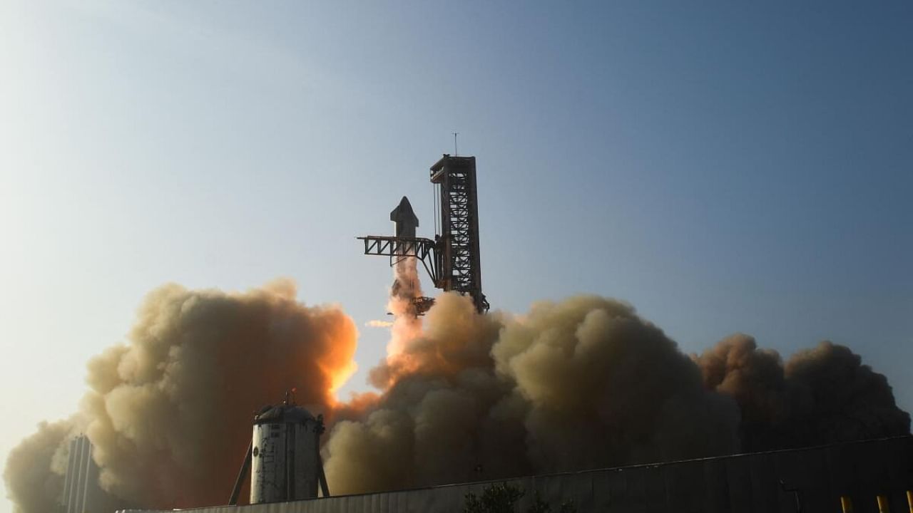 The SpaceX Starship. Credit: AFP Photo