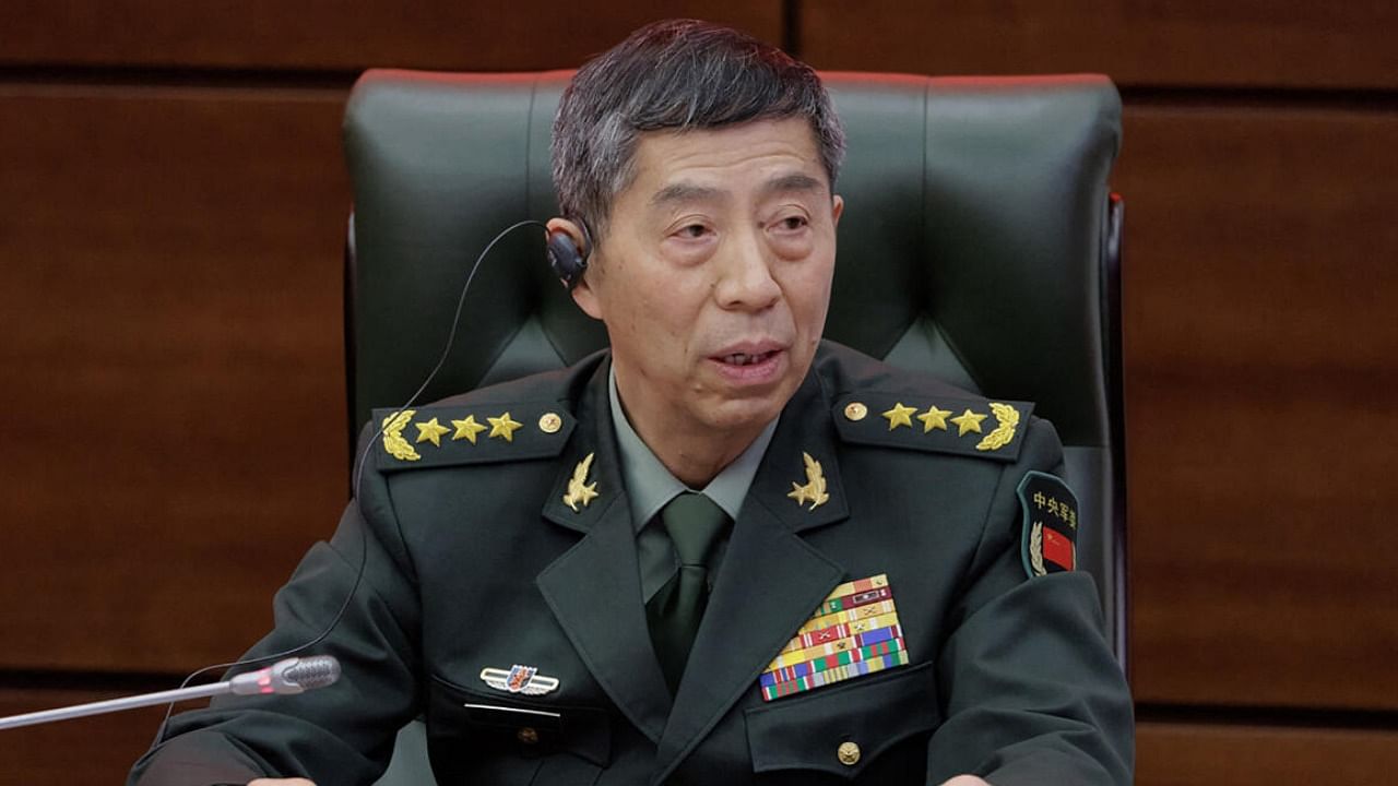 Chinese Defence Minister Li Shangfu. Credit: AFP Photo