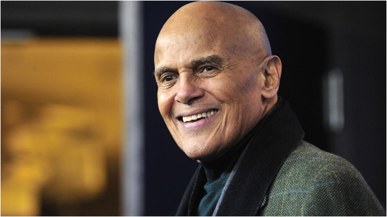  In this file photo taken on February 12, 2011 US singer Harry Belafonte poses during a photocall for photographers for his movie "Sing Your Song" by director Susanne Rostock. Credit: AFP Photo