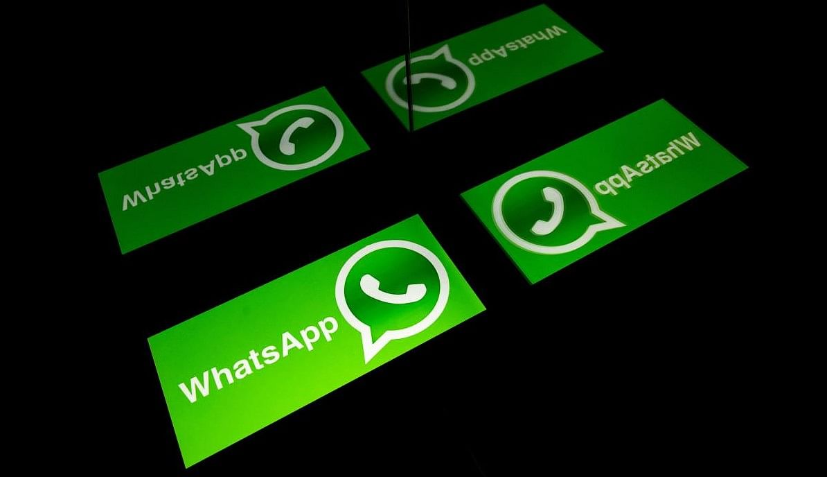 WhatsApp logo. Credit: AFP FILE PHOTO