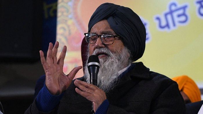 Parkash Singh Badal. Credit: AFP Photo  