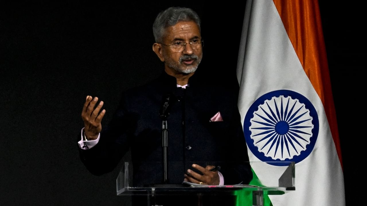 External Affairs Minister S Jaishankar. Credit: AFP Photo