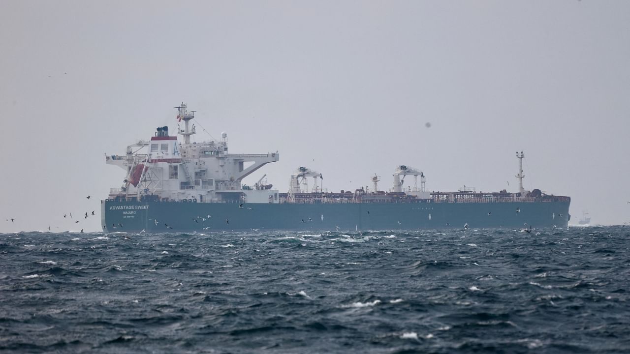 Marshall Islands-flagged oil tanker Advantage Sweet. Credit: Reuters File Photo