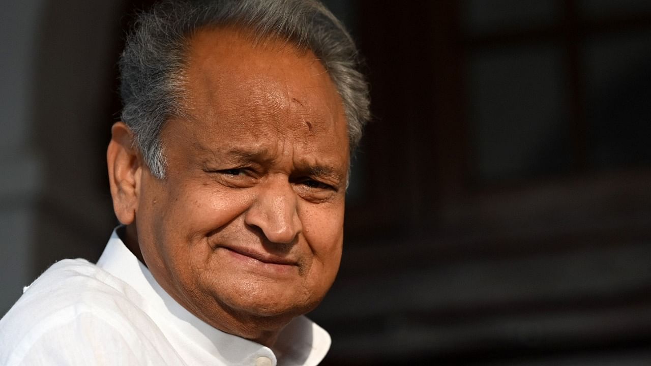 Rajasthan Chief Minister Ashok Gehlot. Credit: AFP Photo