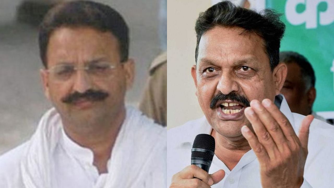 Mukhtar Ansari, Afzal Ansari. Credit: PTI Photo, Twitter/@alokdubey1408