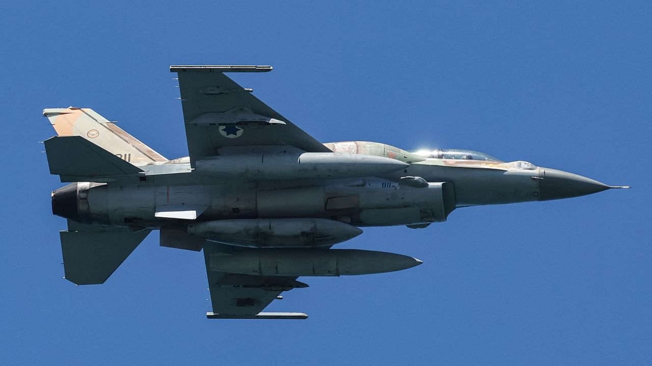 An Israeli Air Force F-16I Sufa fighter aircraft. Representative Image. Credit: AFP Photo