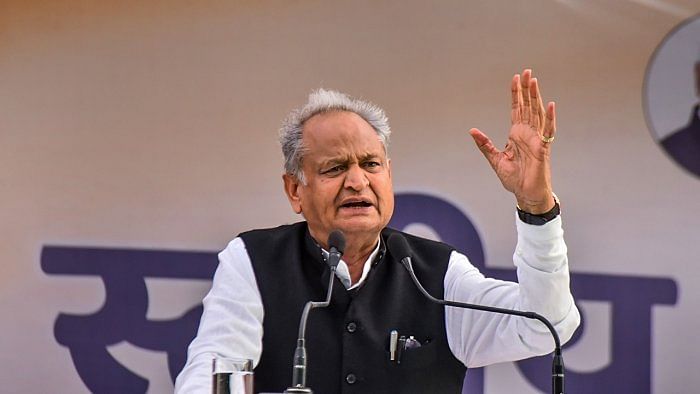 Rajasthan Chief Minister Ashok Gehlot. Credit: PTI File Photo  