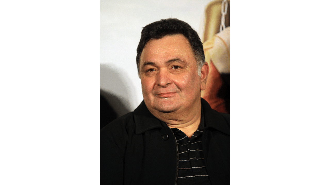 Rishi Kapoor. Credit: AFP File Photo