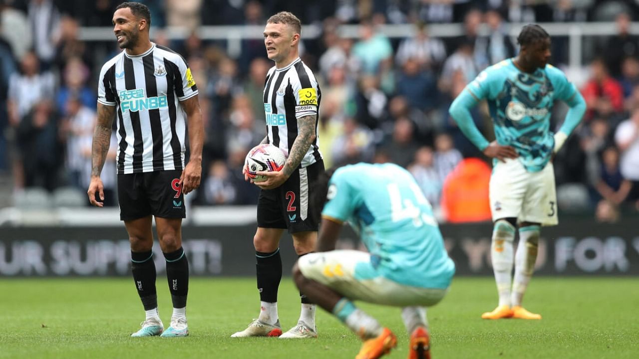 Newcastle are 11 points ahead of fifth-placed Tottenham Hotspur. Credit: Reuters Photo