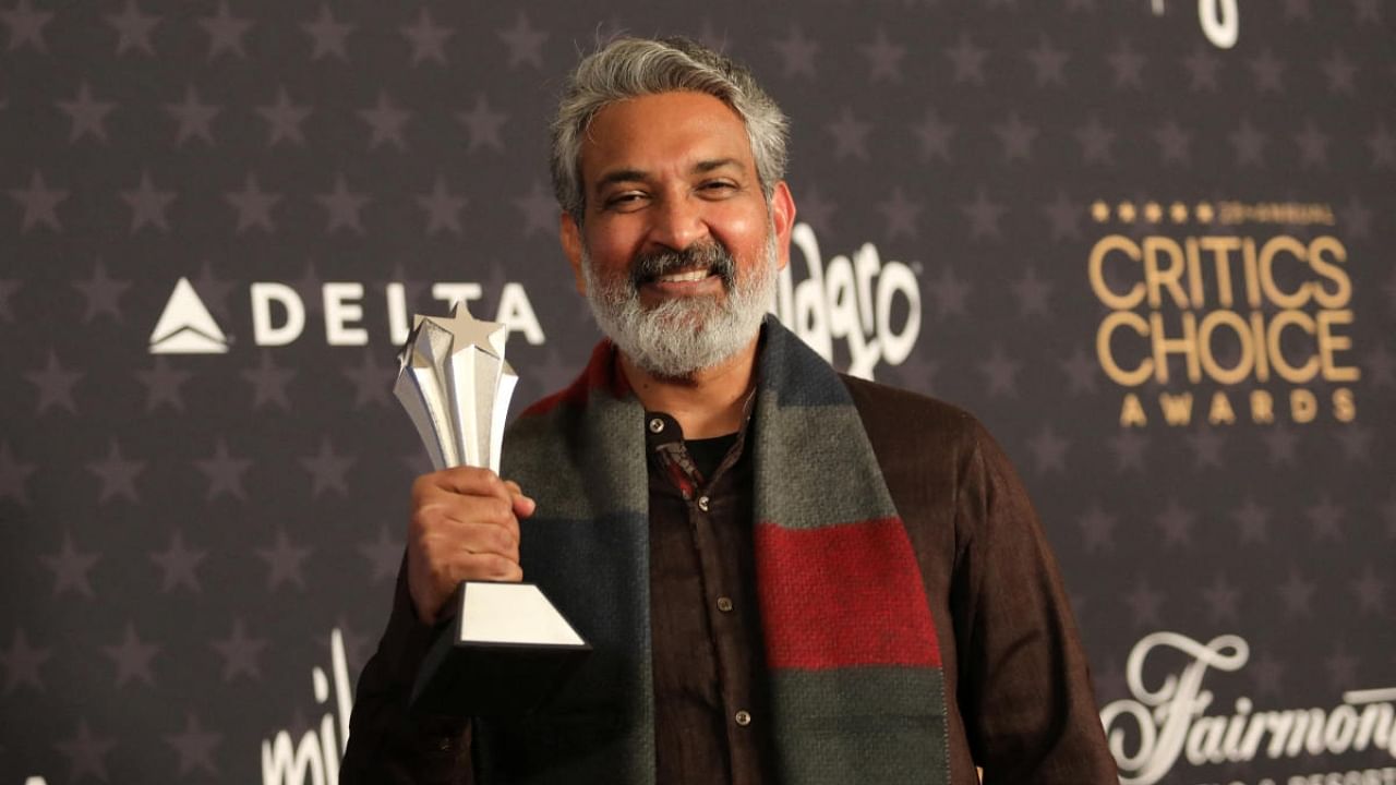 Filmmaker S S Rajamouli. Credit: Reuters Photo