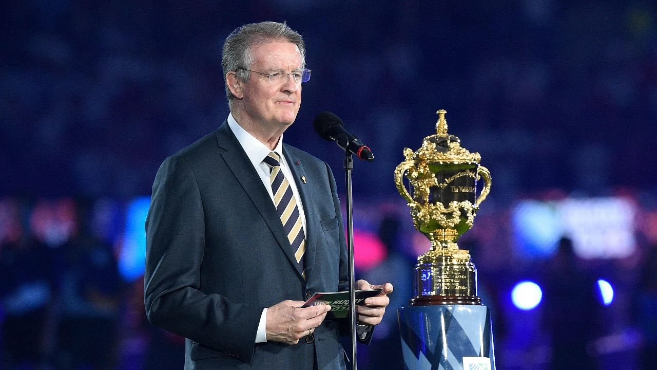 Former Chairman of World Rugby Bernard Lapasset. Credit: AFP Photo