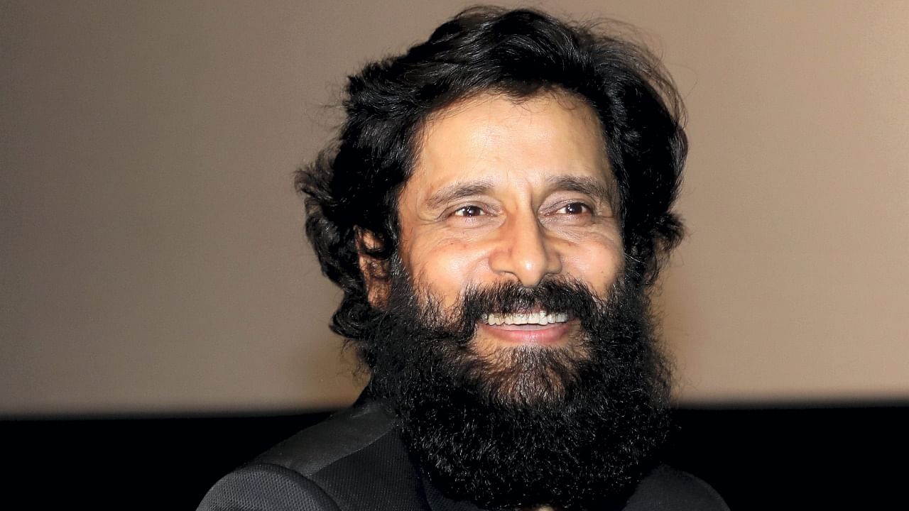 Vikram was most recently seen playing Chola crown prince Aditha Karikalan in Mani Ratnam's period action epic Ponniyin Selvan II. Credit: PTI File Photo