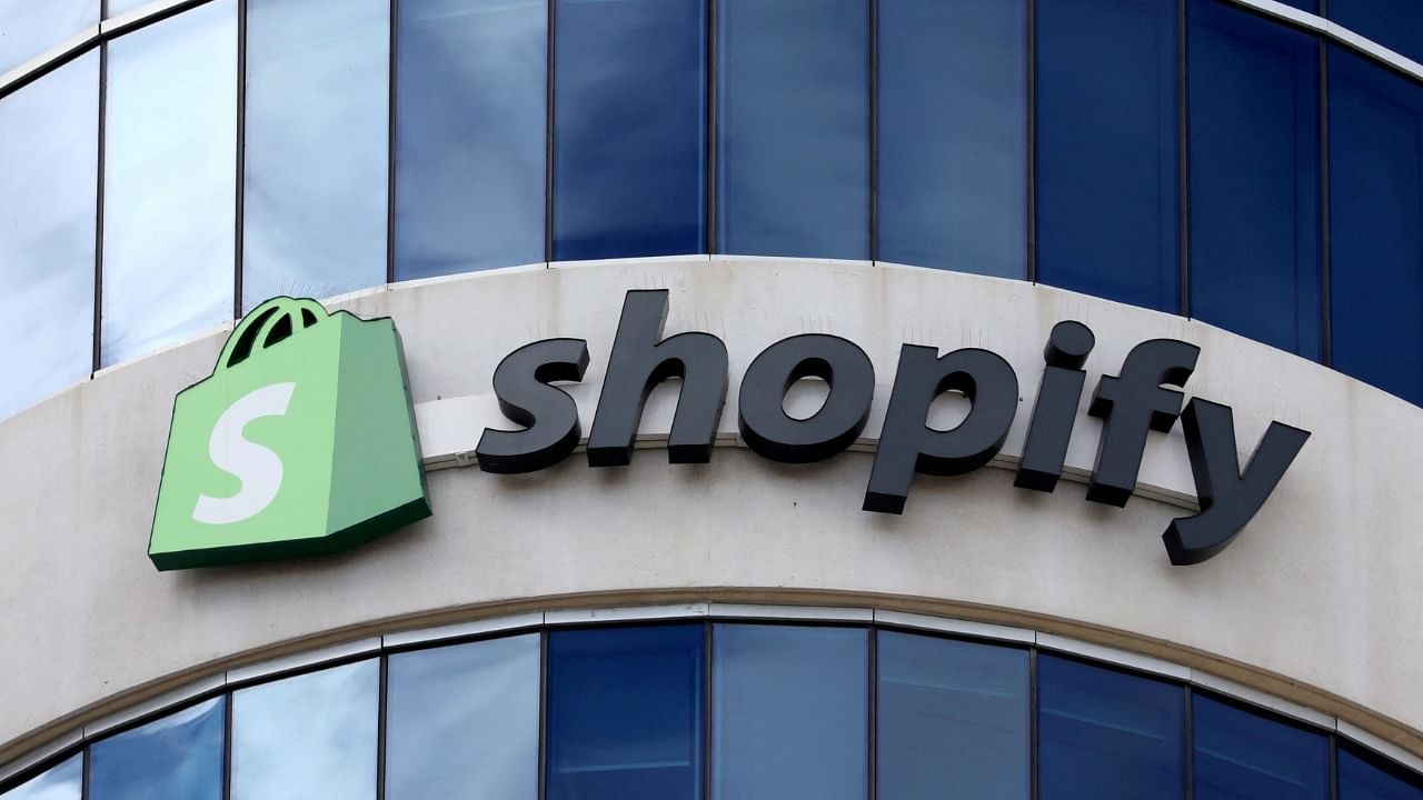 The logo of Shopify. Credit: Reuters Photo