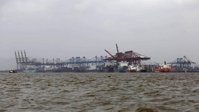 A general view of the Jawaharlal Nehru Port Trust (JNPT) in Mumbai. Credit: Reuters File Photo