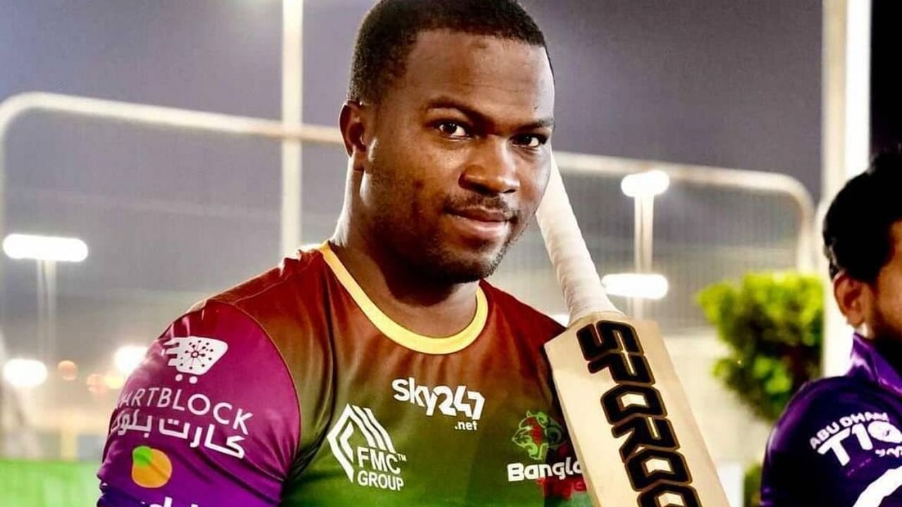 West Indies cricketer Johnson Charles. Credit: Instagram/realjcharles