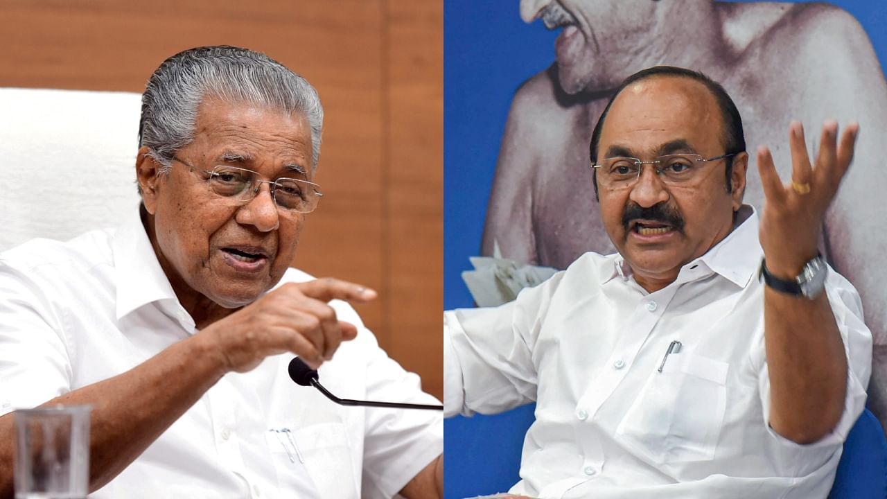 <div class="paragraphs"><p>Kerala Chief Minister Pinarayi Vijayan (left) and Leader of Opposition in the State Assembly V D Satheesan.</p></div>