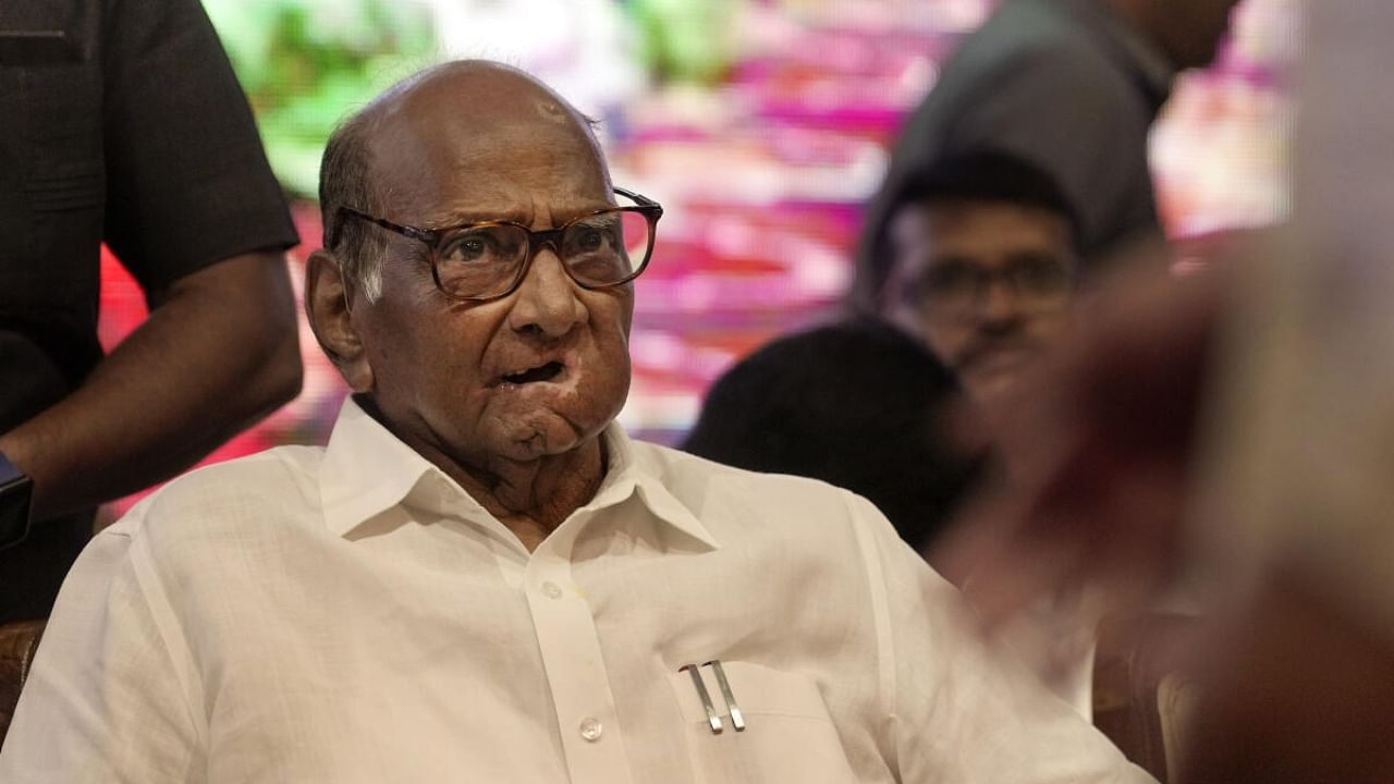 NCP's Sharad Pawar. Credit: PTI Photo