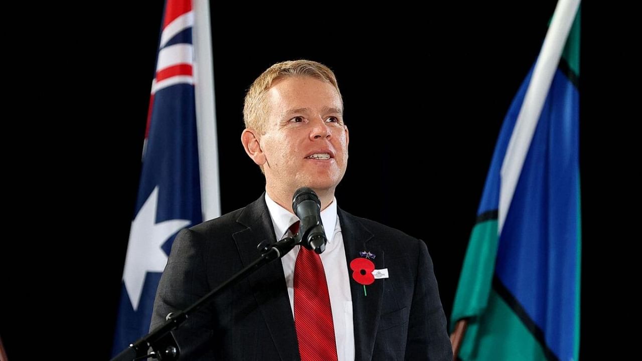 New Zealand Prime Minister Chris Hipkins. Credit: AFP File Photo