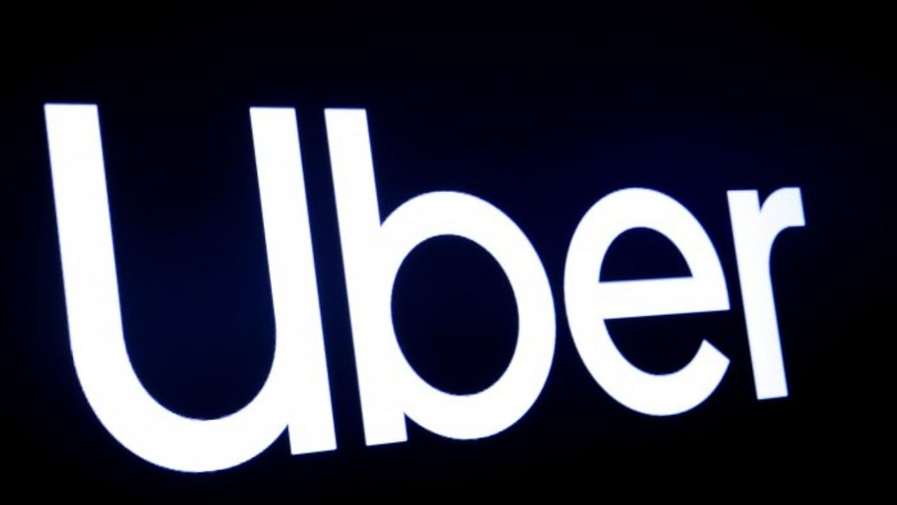 Uber logo. Credit: Reuters File Photo