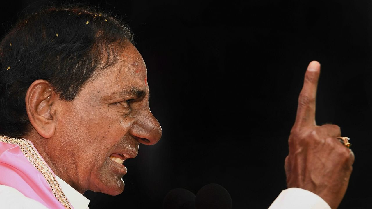 Telangana Chief Minister K Chandrasekhar Rao. Credit: PTI File Photo