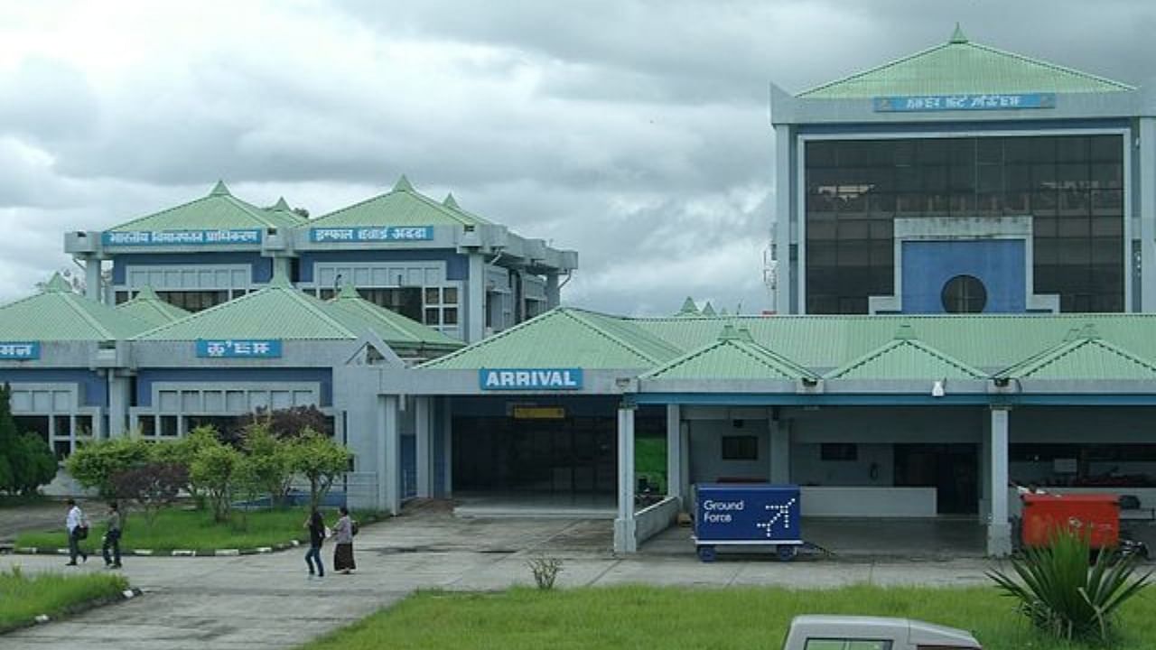 Bir Tikendrajit International Airport, Imphal. Credit: Wikimedia Commons