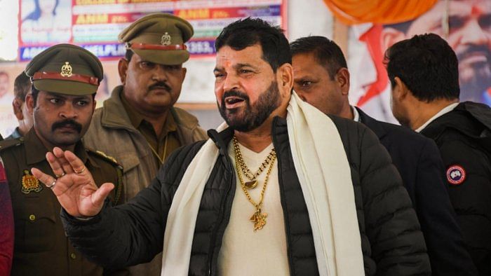 WFI chief Brij Bhushan Sharan Singh. Credit: PTI Photo