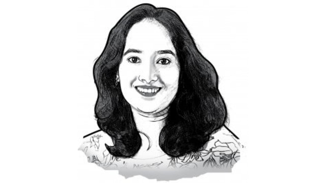 Anusha S Rao  is a scholar of Sanskrit based in Toronto who likes writing new things about very old things@AnushaSRao2. Credit: DH Illustration