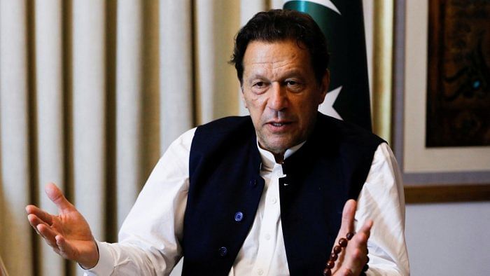 Former Pakistan Prime Minister Imran Khan. Credit: Reuters Photo
