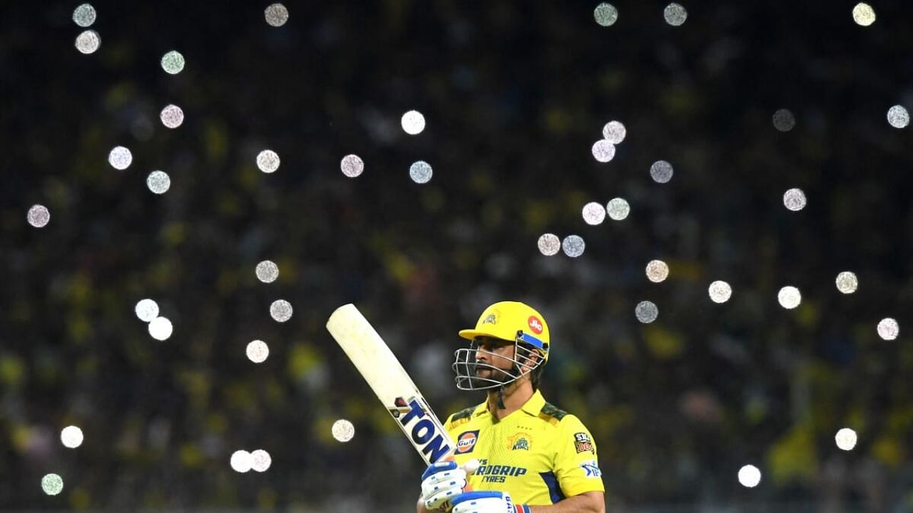 M S Dhoni. Credit: AFP Photo