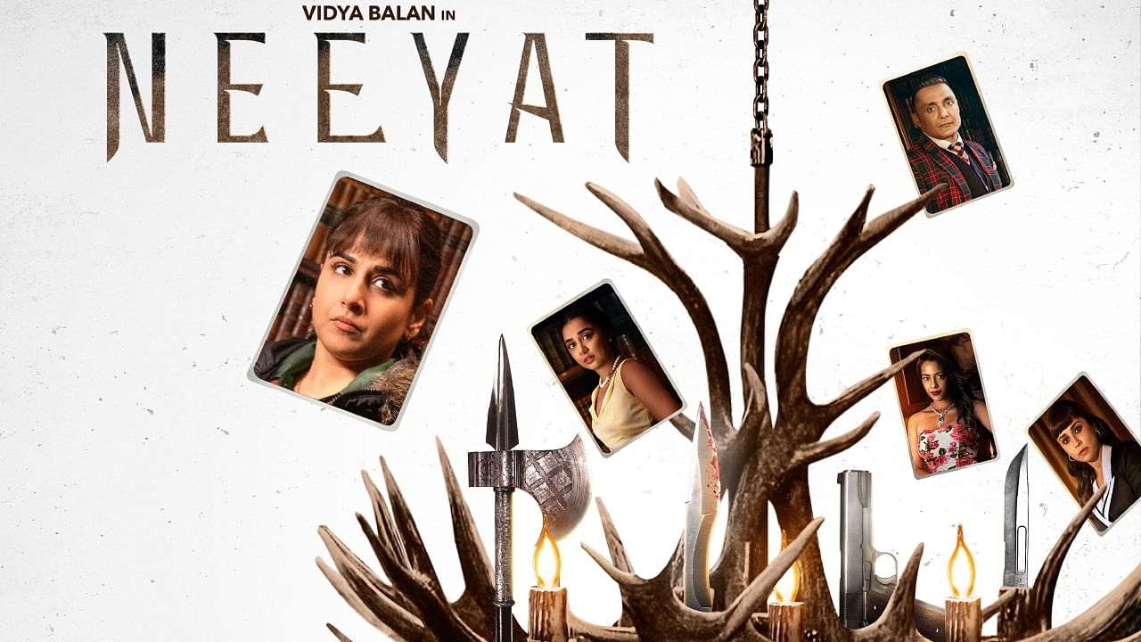 Poster of Vidya Balan starrer Neeyat. Credit: Special Arrangement