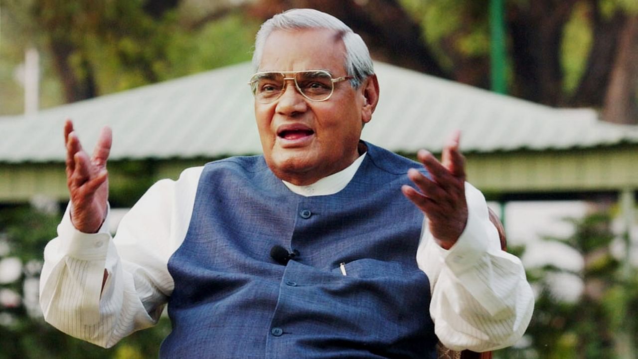 Former Prime Minister Atal Bihari Vajpayee. Credit: PTI File Photo