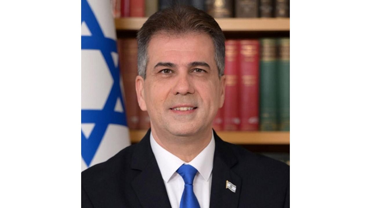 Israel Foreign Minister Eli Cohen. Credit: PTI Photo