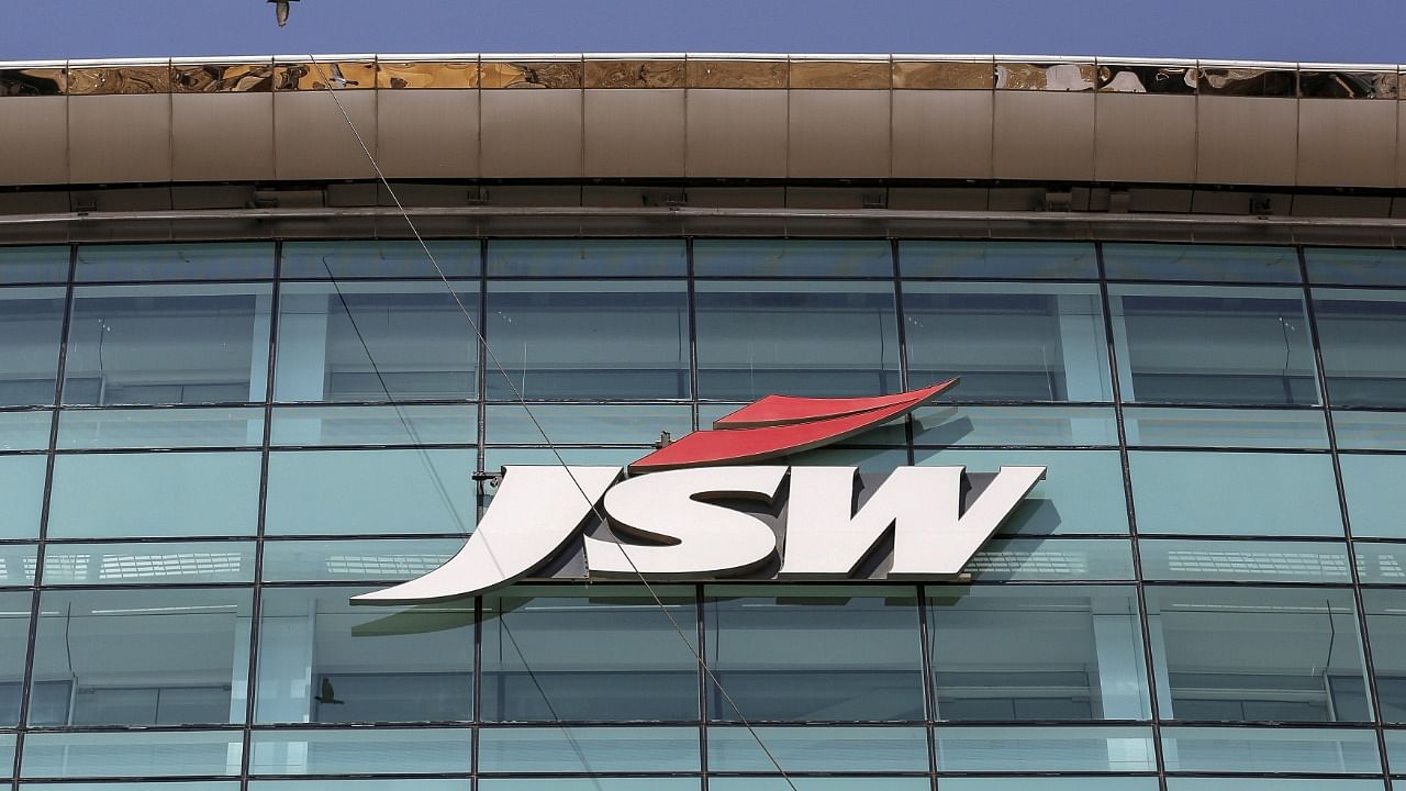 The logo of JSW. Credit: Reuters Photo