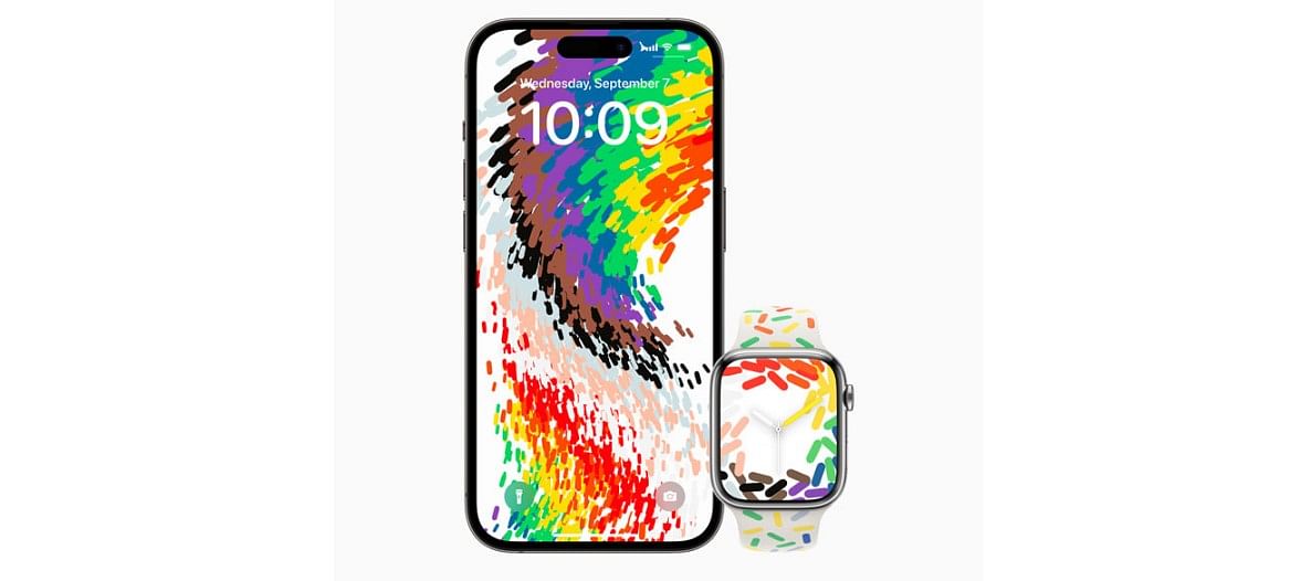 Apple Watch Pride edition series. Credit: Apple