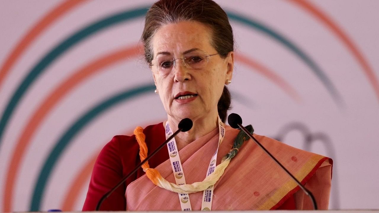 Sonia Gandhi's comments created an uproar in the political spectrum. Credit: Special Arrangement