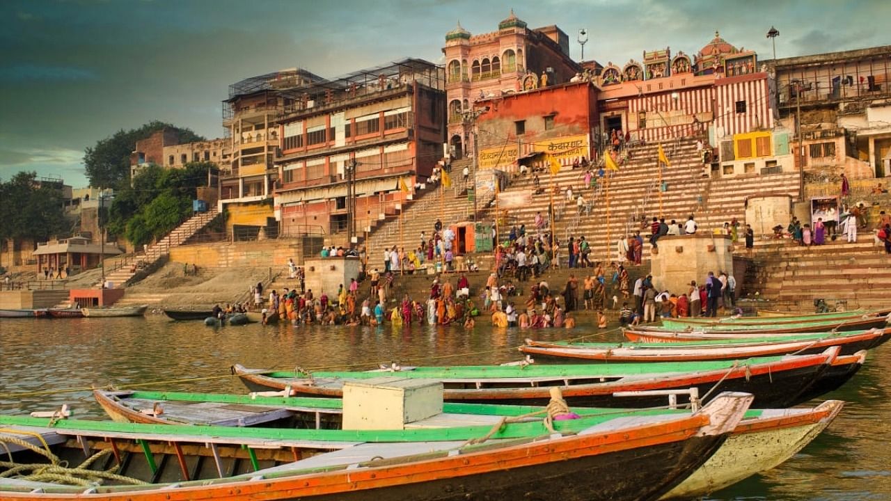 The ghats of Varanasi. Credit: iStock Photo