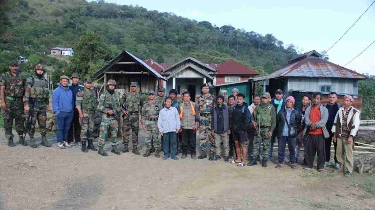 Over 5,600 people from violence-hit Manipur took shelter in Assam, Mizoram. Credit: IANS Photo