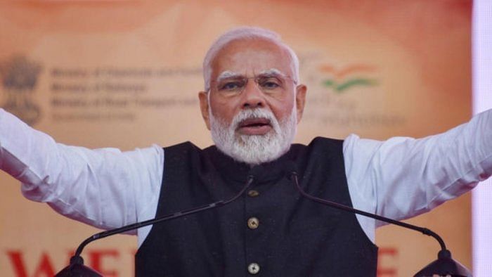 Modi file photo. Credit: PTI Photo  