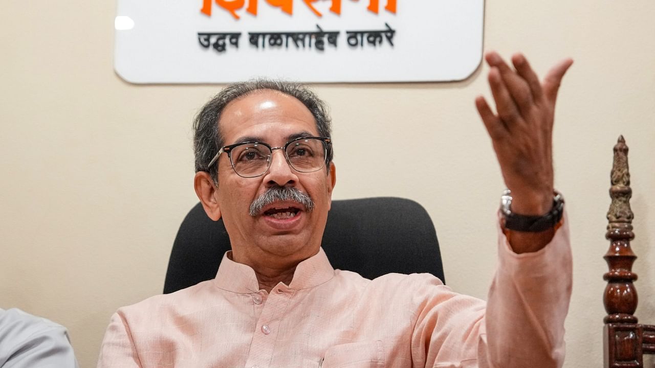 Shiv Sena (UBT) chief Uddhav Thackeray. Credit: PTI Photo