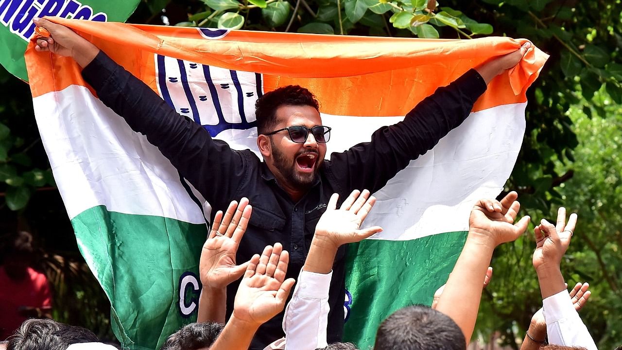 The Congress successfully wresting power in Karnataka after Himachal Pradesh will be a morale booster for the party in reviving its electoral fortunes and strengthening its credentials as the main opposition player against the BJP in the 2024 Lok Sabha elections. Credit: IANS Photo