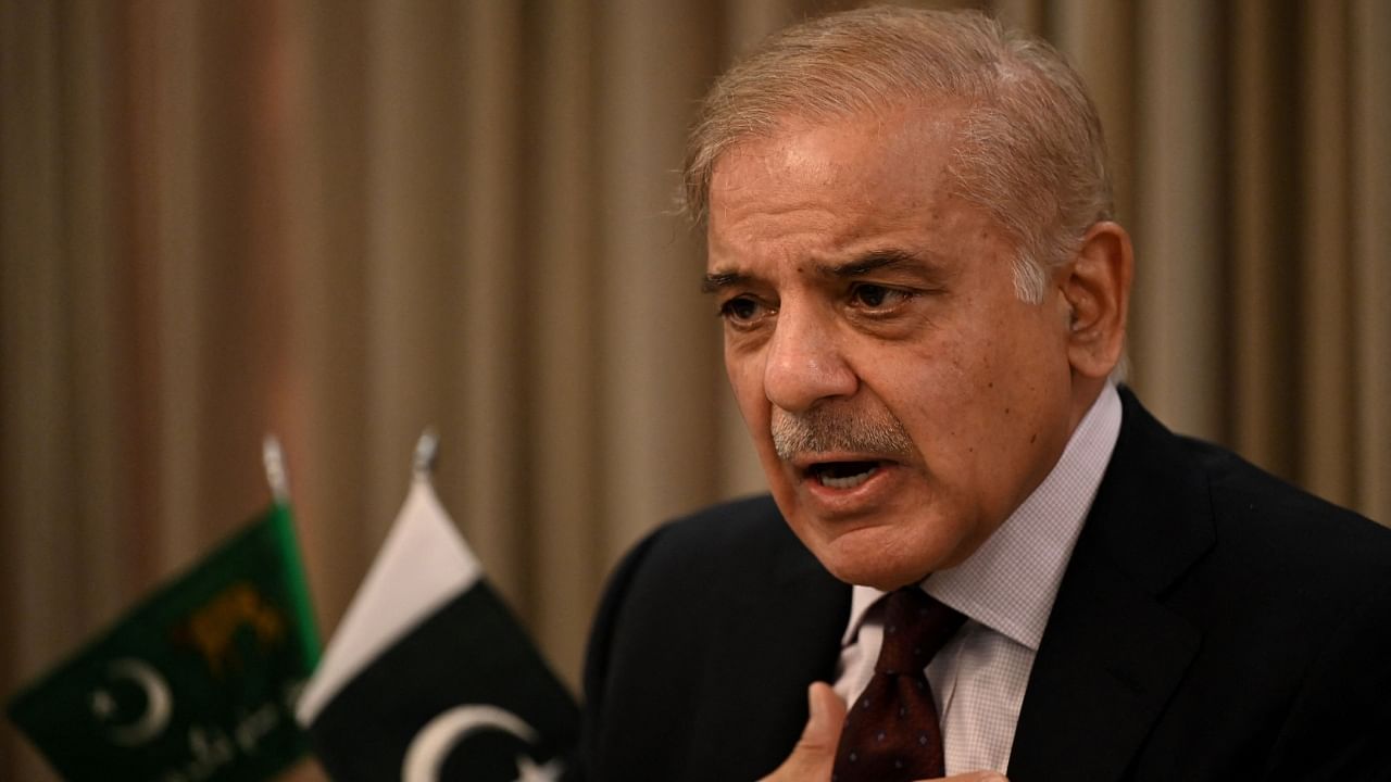 Pak PM Shehbaz Sharif. Credit: AFP File Photo