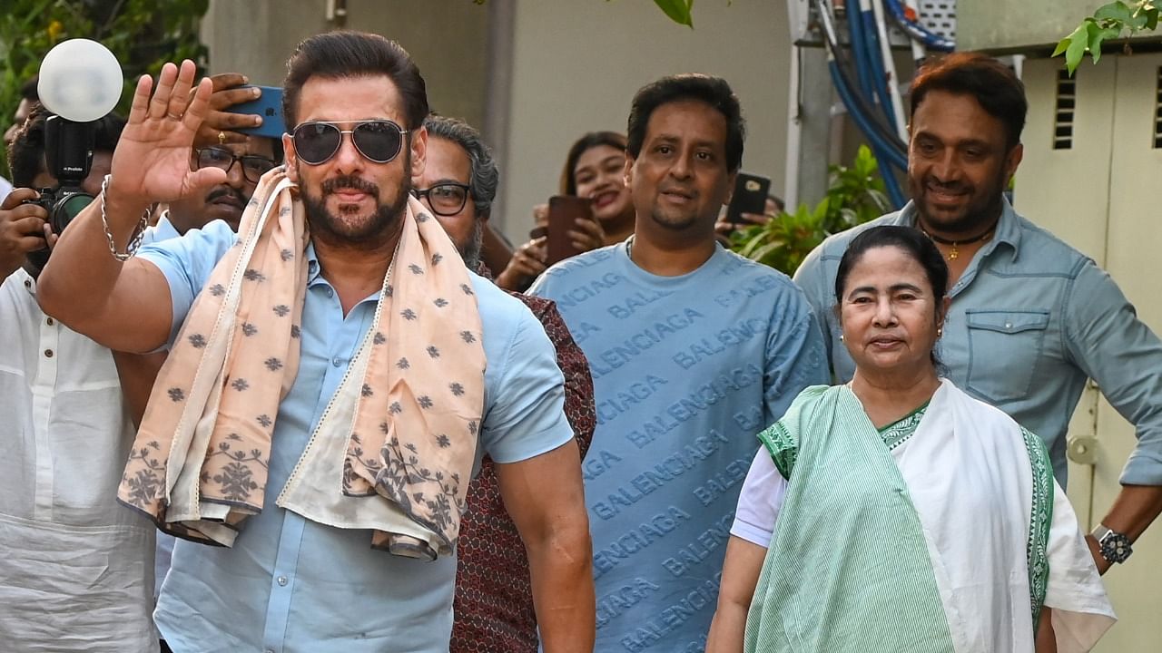 The actor is in the city to participate in East Bengal football club's extended centenary celebrations to be held later in the evening. Credit: PTI Photo