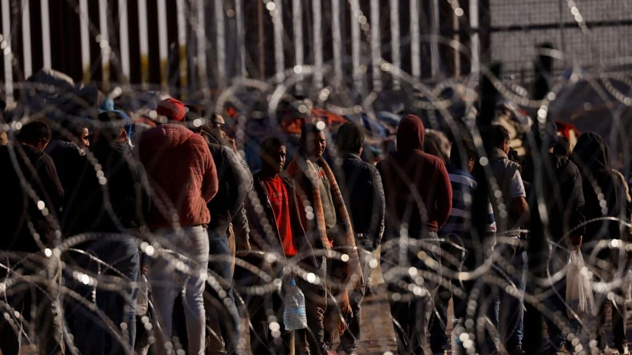 Thousands of people remained on the Mexican side of the frontier hoping to enter the United States, but the chaotic surge of migrants that right-wing politicians predicted failed to materialize. Credit: Reuters Photo