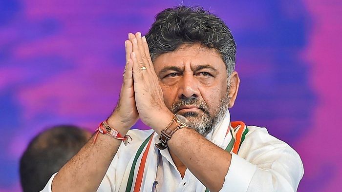 D K Shivakumar. Credit: PTI Photo