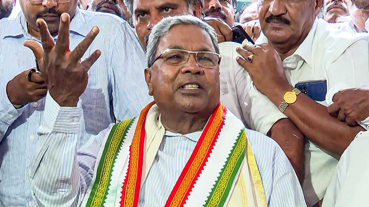 Congress leader Siddaramaiah. Credit: PTI Photo