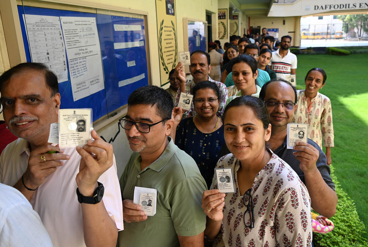 An official admitted to lack of awareness among migrants about the option to vote from the constituencies they reside. credit: DH Photo