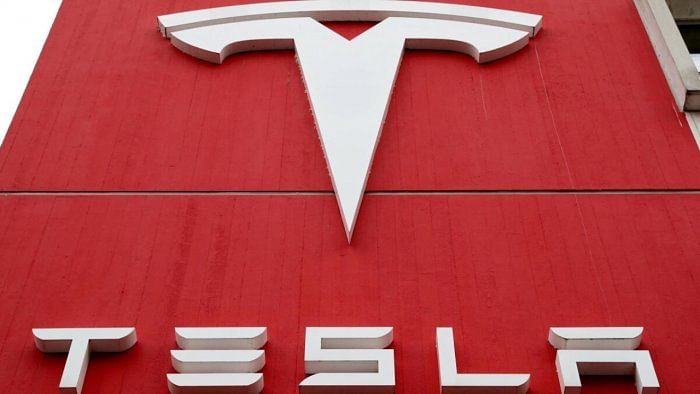 Tesla logo. Credit: Reuters Photo