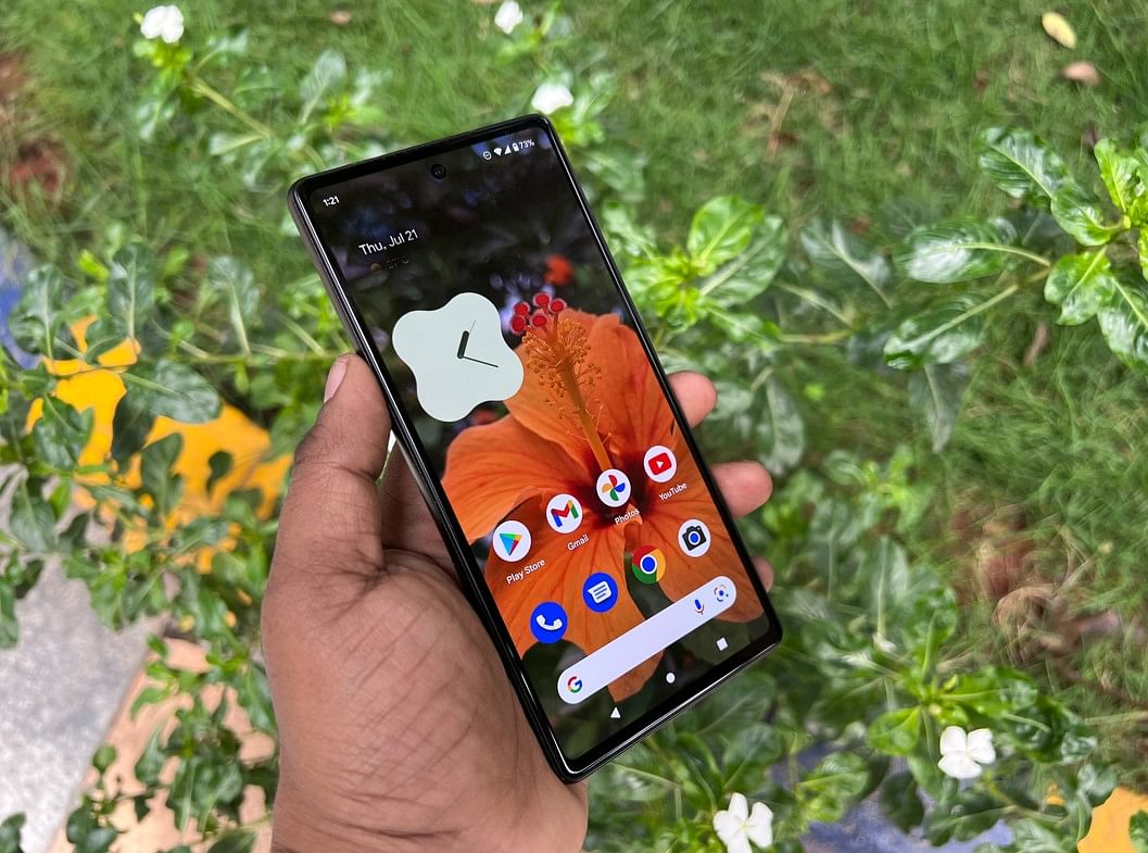 Google Pixel 6a. Credit: DH Photo/KVN Rohit